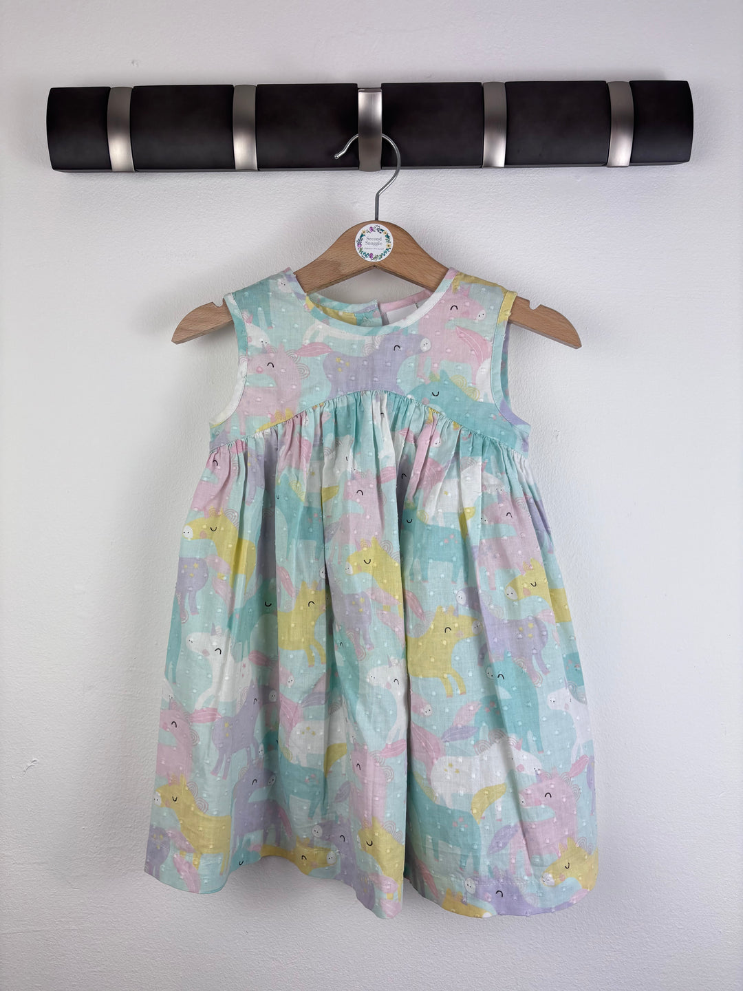 Blue Zoo Unicorn Dress 12-18 Months-Dresses-Second Snuggle Preloved