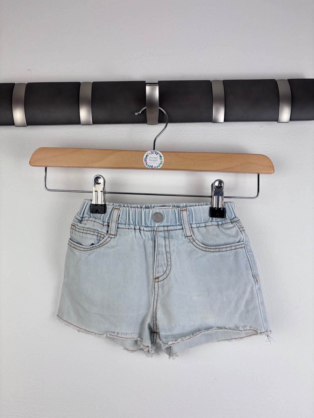 Zara Denim Shorts 12-18 Months-Shorts-Second Snuggle Preloved