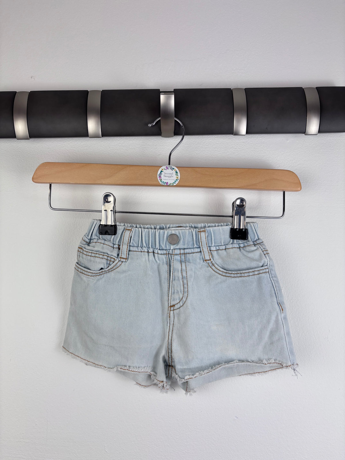 Zara Denim Shorts 12-18 Months-Shorts-Second Snuggle Preloved