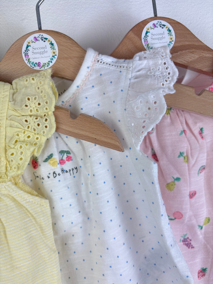 Next Yellow Top Bundle Up To 1 Month-Tops-Second Snuggle Preloved