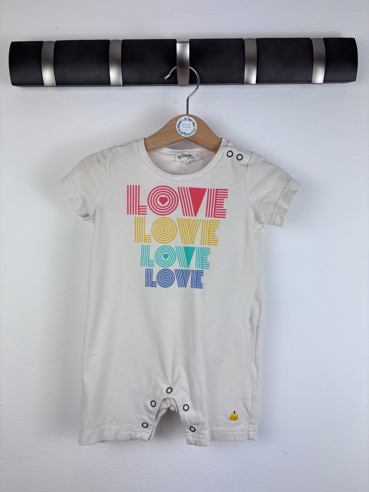 The Bonnie Mob Love Romper 3-6 Months-Rompers-Second Snuggle Preloved