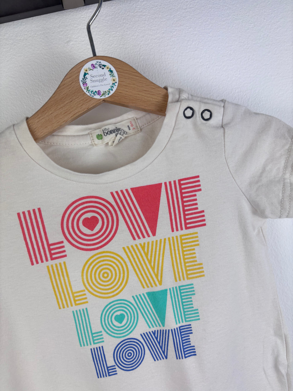 The Bonnie Mob Love Romper 3-6 Months-Rompers-Second Snuggle Preloved