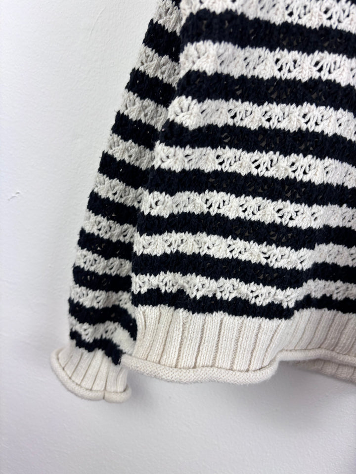 M&S Striped Jumper 8-9 Years-Jumpers-Second Snuggle Preloved