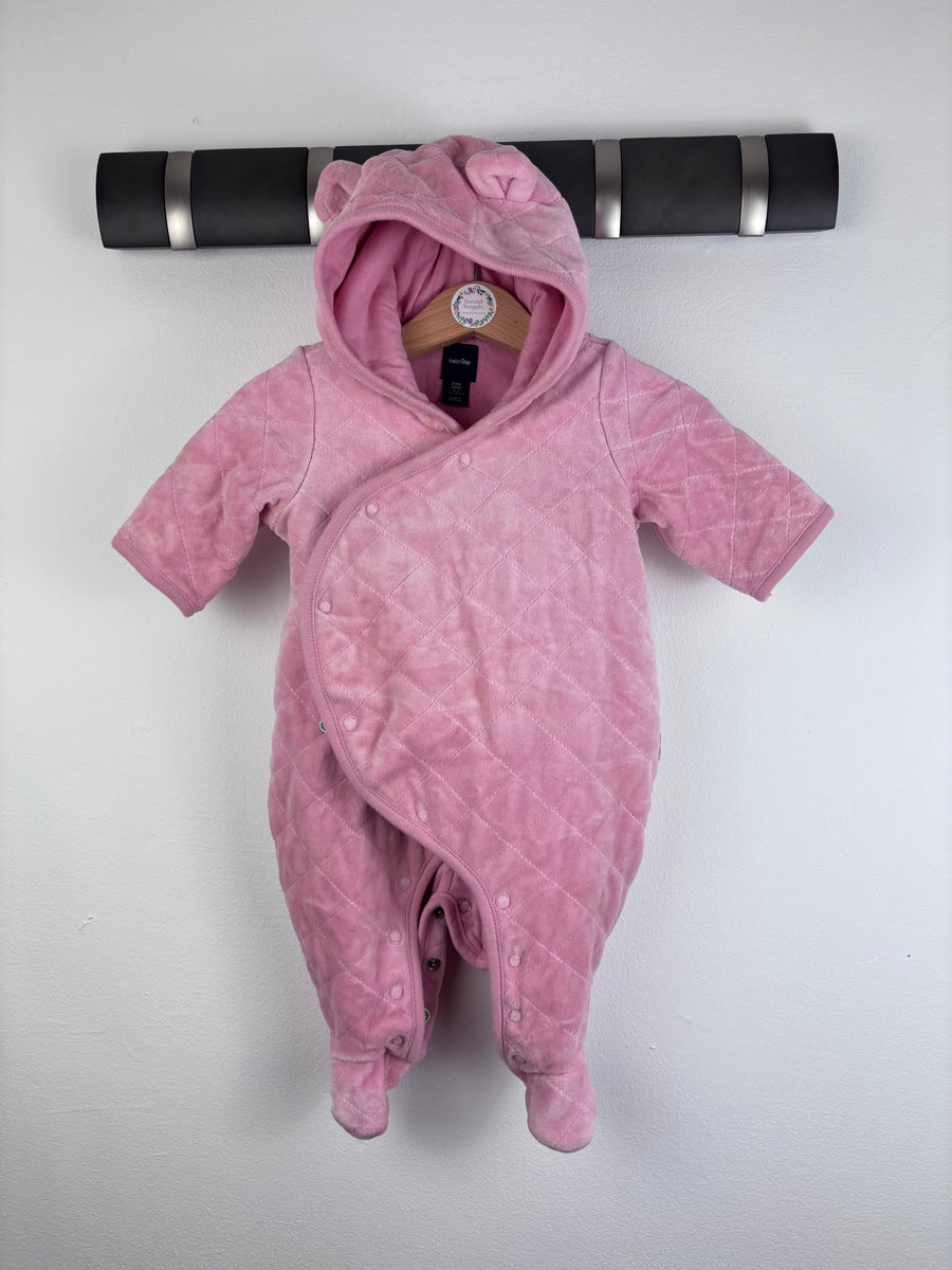 Baby Gap Pink All In One 0-3 Months-Snow Suits-Second Snuggle Preloved
