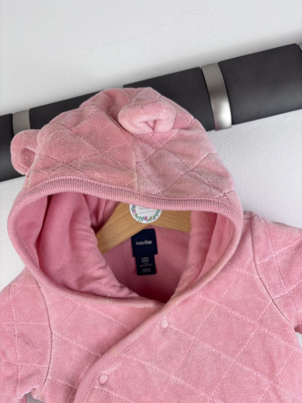 Baby Gap Pink All In One 0-3 Months-Snow Suits-Second Snuggle Preloved