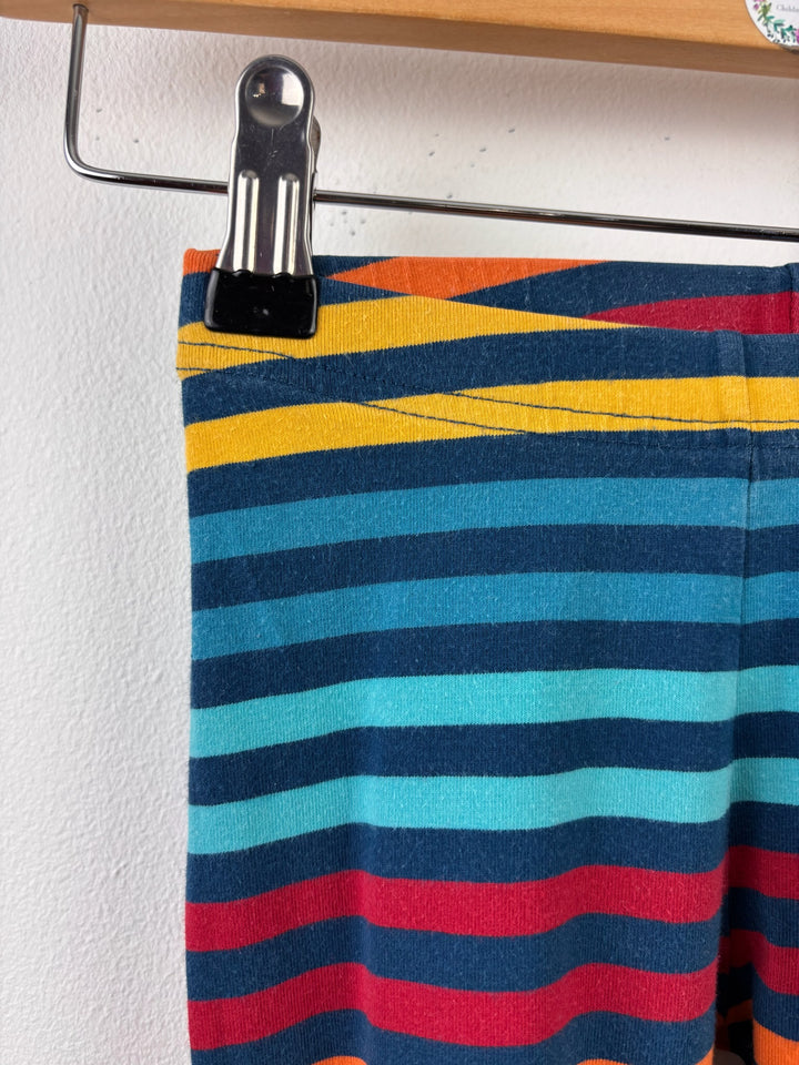 Villervalla Multicolour Striped Leggings 4-5 Years 110cm-Leggings-Second Snuggle Preloved