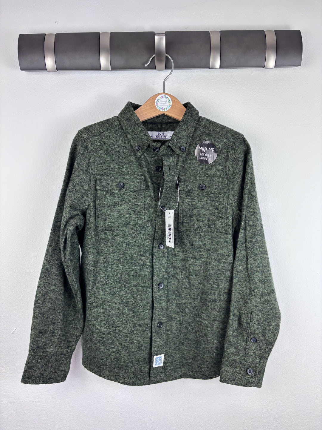 Matalan Green Shirt 6 Years-Jackets-Second Snuggle Preloved