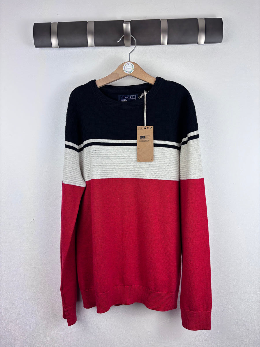Next Striped Jumper 11 Years-Jumpers-Second Snuggle Preloved