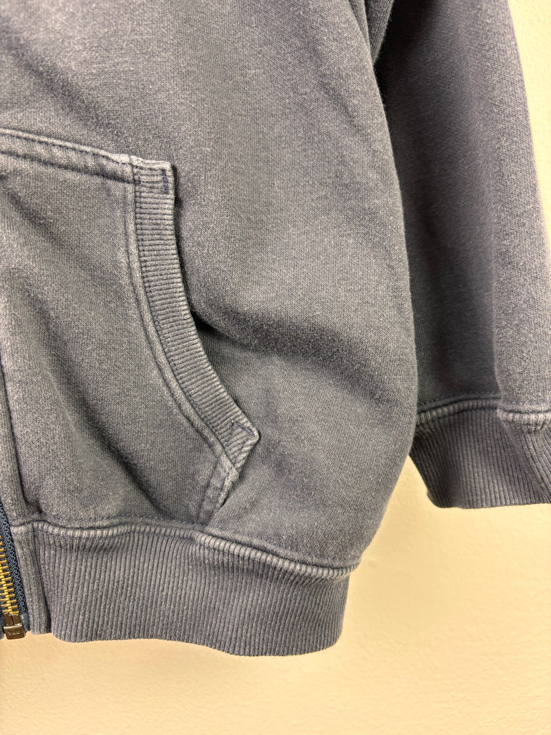 Next Navy Zip Up Hoodie 5 Years-Hoodies-Second Snuggle Preloved