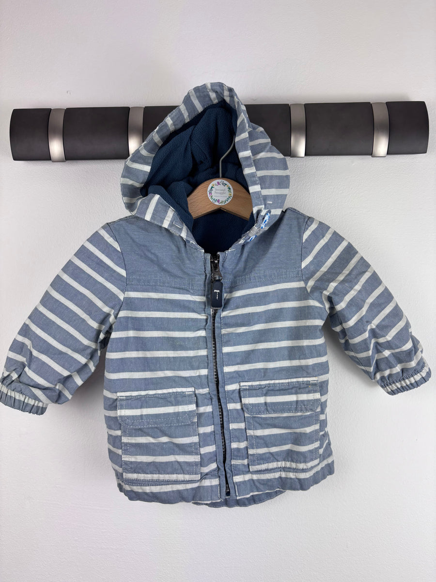 M&S Hooded Jacket 6-9 Months-Coats-Second Snuggle Preloved