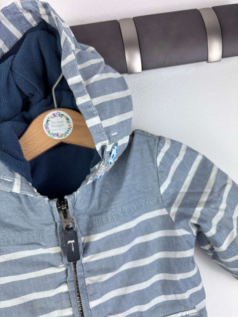 M&S Hooded Jacket 6-9 Months-Coats-Second Snuggle Preloved