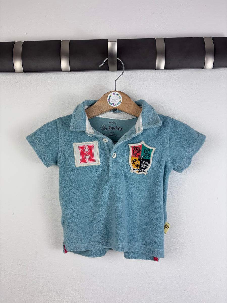 M&S Harry Potter Polo Shirt 3-6 Months-Tops-Second Snuggle Preloved