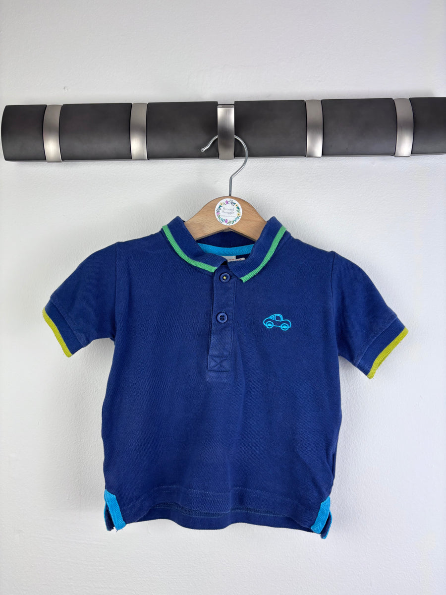 Blue Zoo Polo Shirt 6-9 Months-Tops-Second Snuggle Preloved