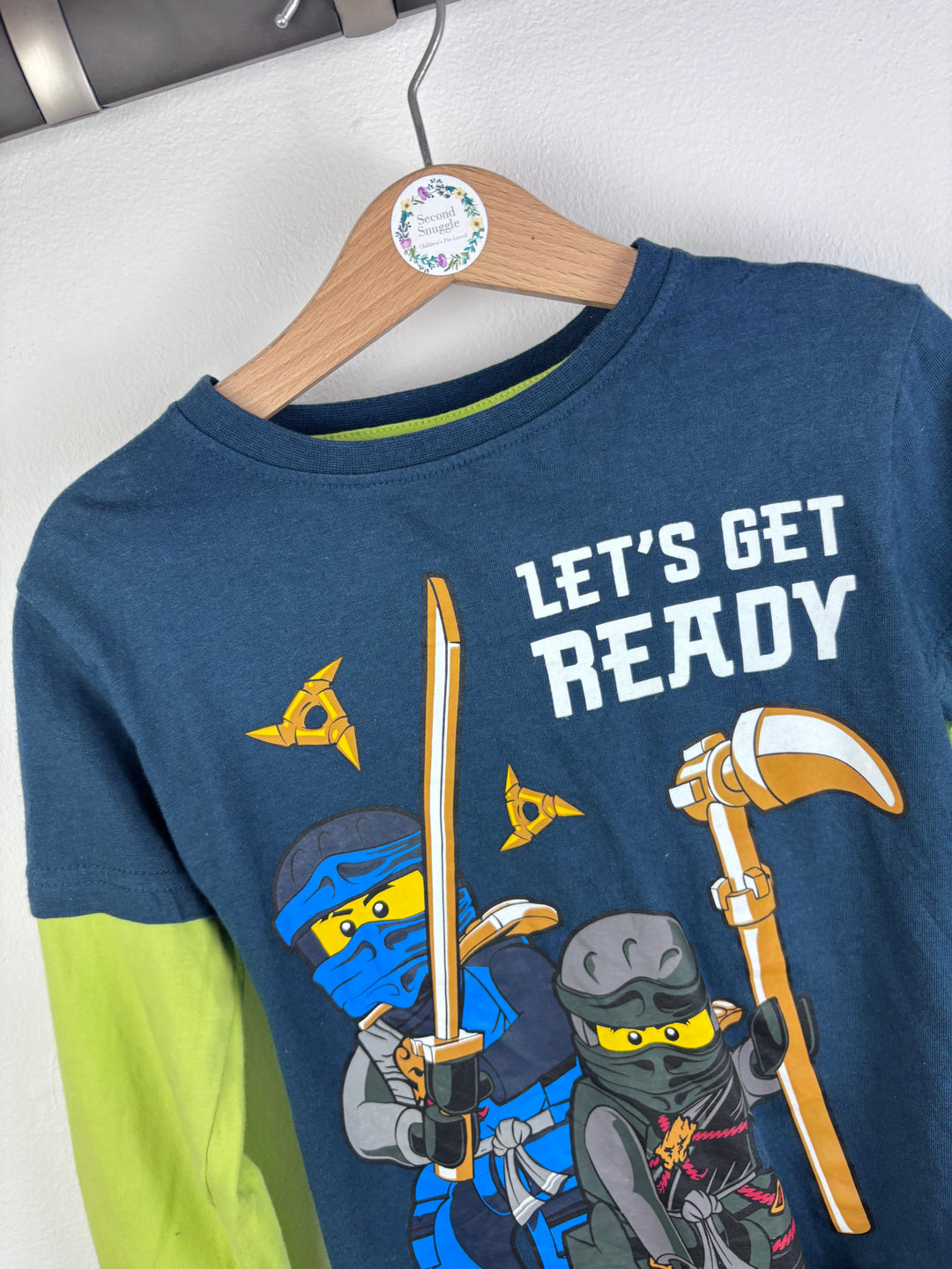 Lego Ninjago Long Sleeve Kids Top 116cm 6 Years-Tops-Second Snuggle Preloved