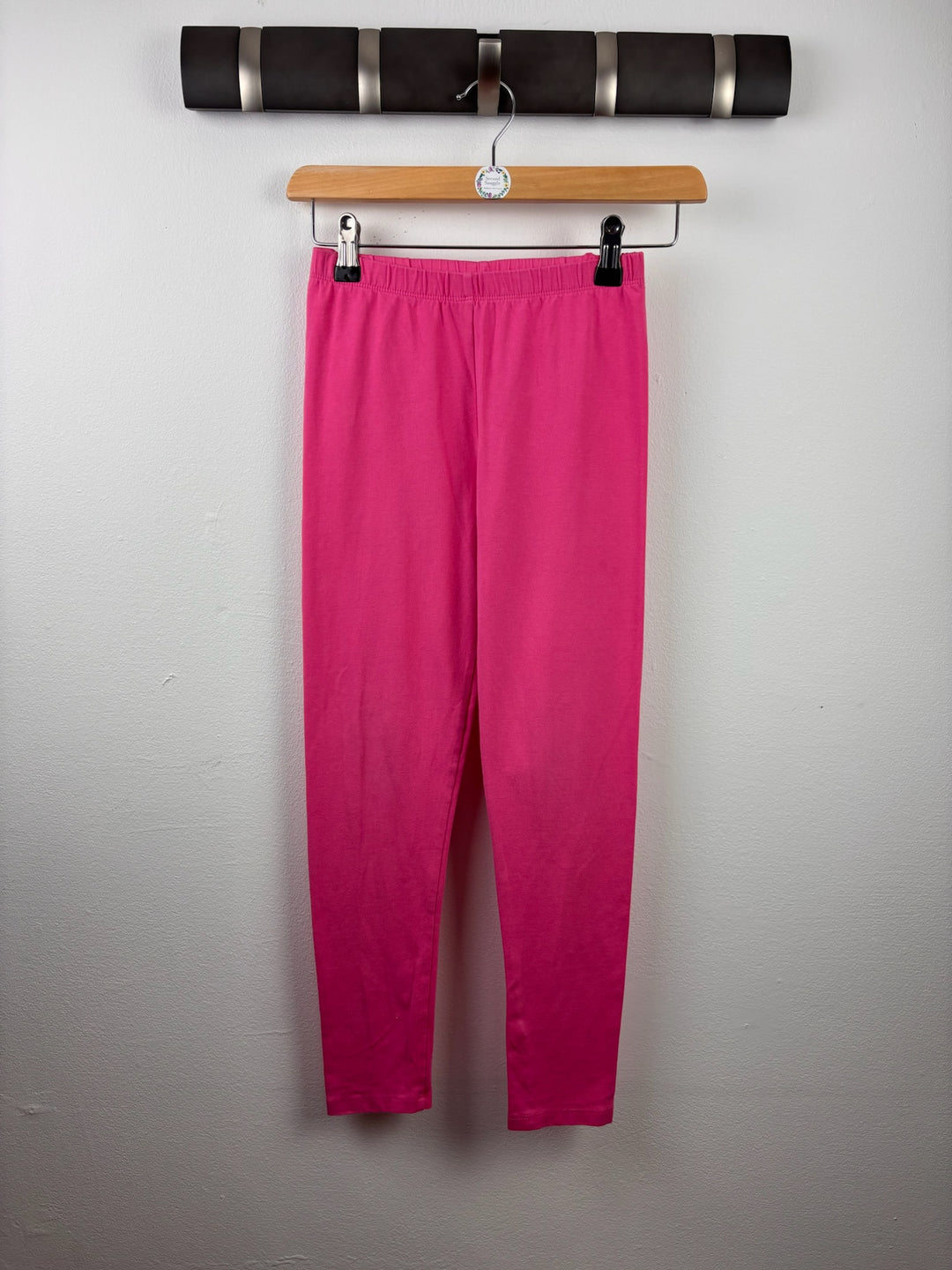 Frugi Bright Pink Leggings 8-9 Years-Leggings-Second Snuggle Preloved
