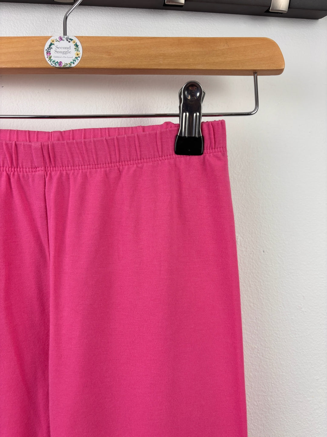 Frugi Bright Pink Leggings 8-9 Years-Leggings-Second Snuggle Preloved