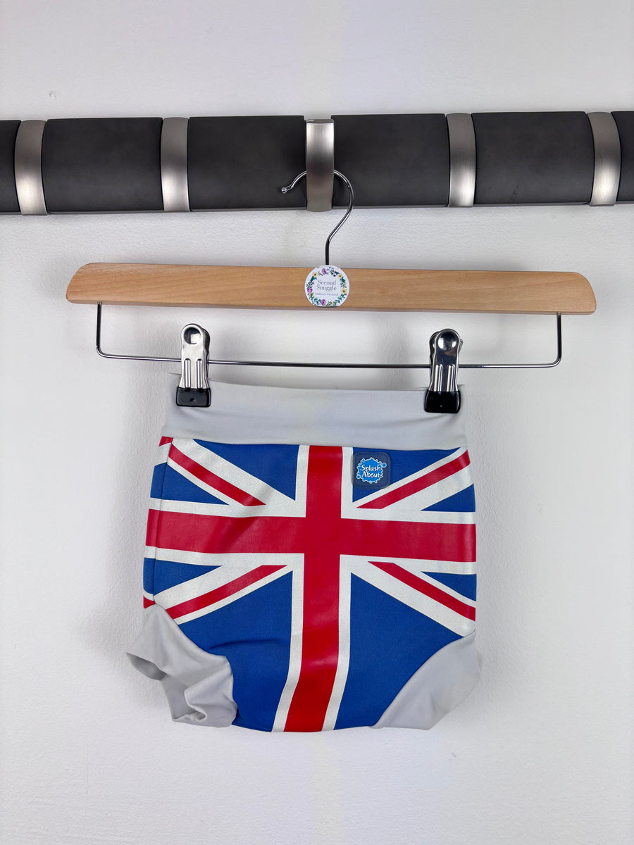 Splash About Union Jack Swim Nappy Large (6-12 Months)-Swimming-Second Snuggle Preloved