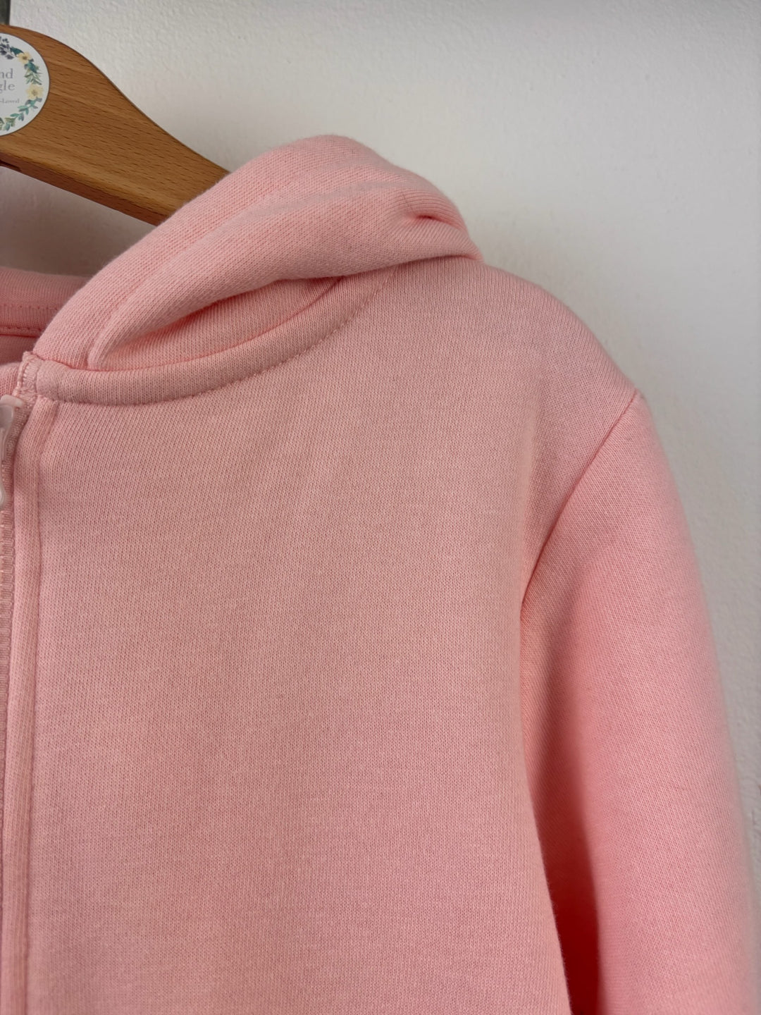 Fred &amp; Flo Pink Zip Up Hoodie 5-6 Years-Hoodies-Second Snuggle Preloved