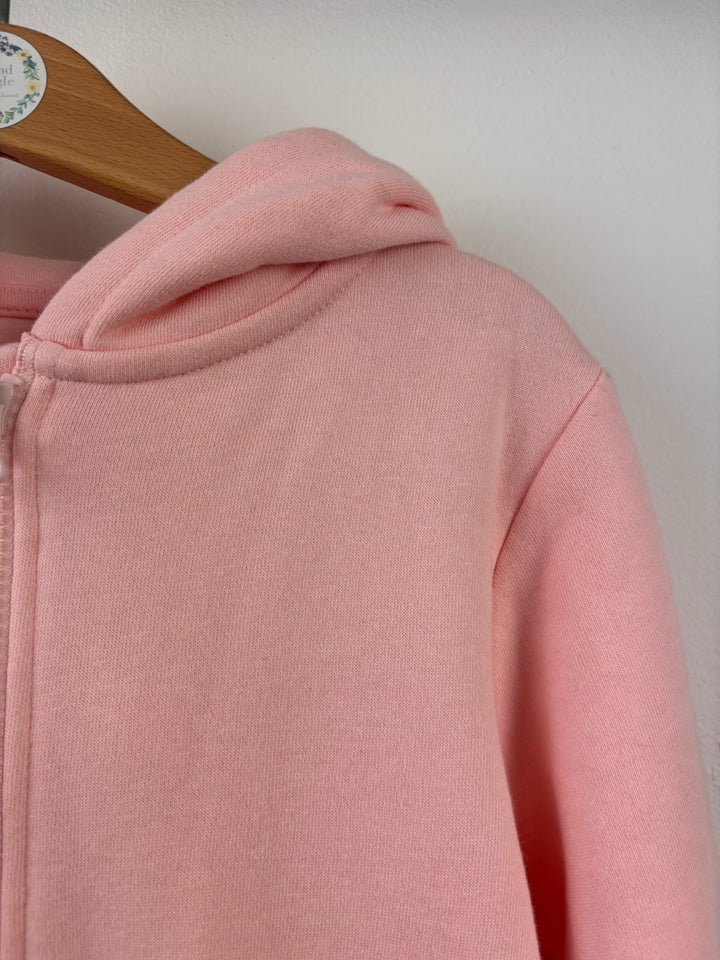 Fred &amp; Flo Pink Zip Up Hoodie 5-6 Years-Hoodies-Second Snuggle Preloved