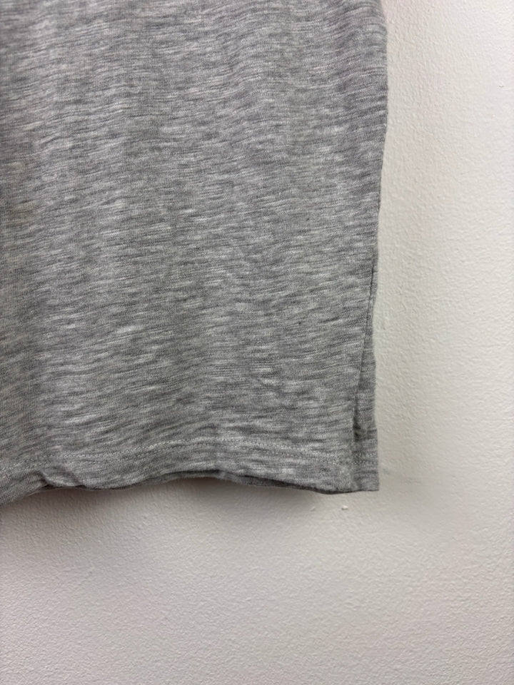 Boden Grey Pink Colour Block T-Shirt 6-7 Years-Tops-Second Snuggle Preloved