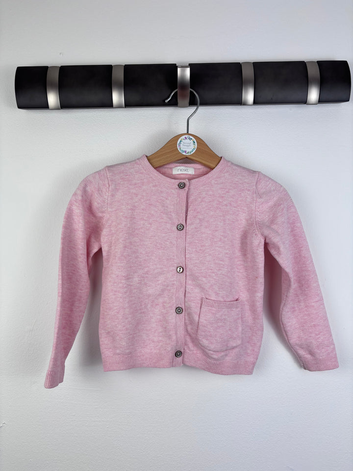 Next Pink Cardigan 12-18 Months-Cardigans-Second Snuggle Preloved