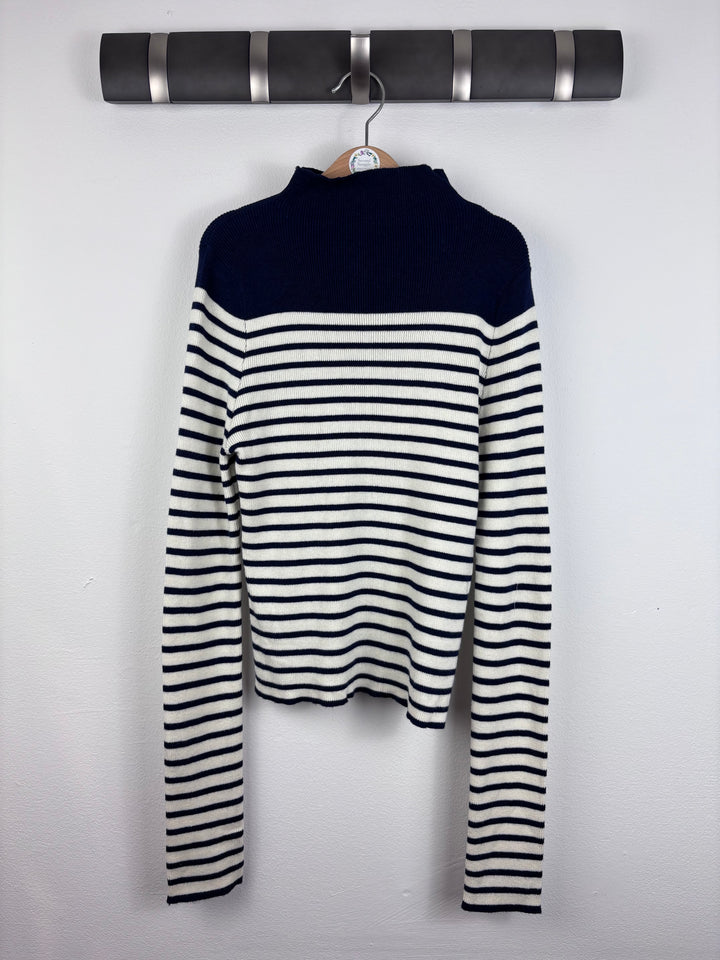 New Look Striped Jumper 12-13 Years-Jumpers-Second Snuggle Preloved