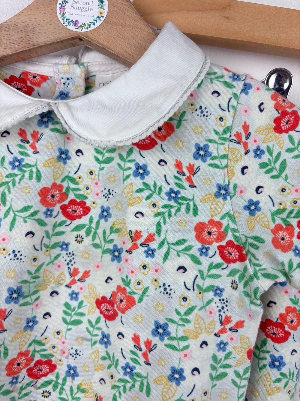 Next Floral Top and Leggings Set 12-18 Months-Sets-Second Snuggle Preloved