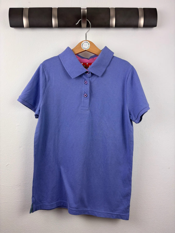 Boden Purple Polo Shirt 7-8 Years-Tops-Second Snuggle Preloved