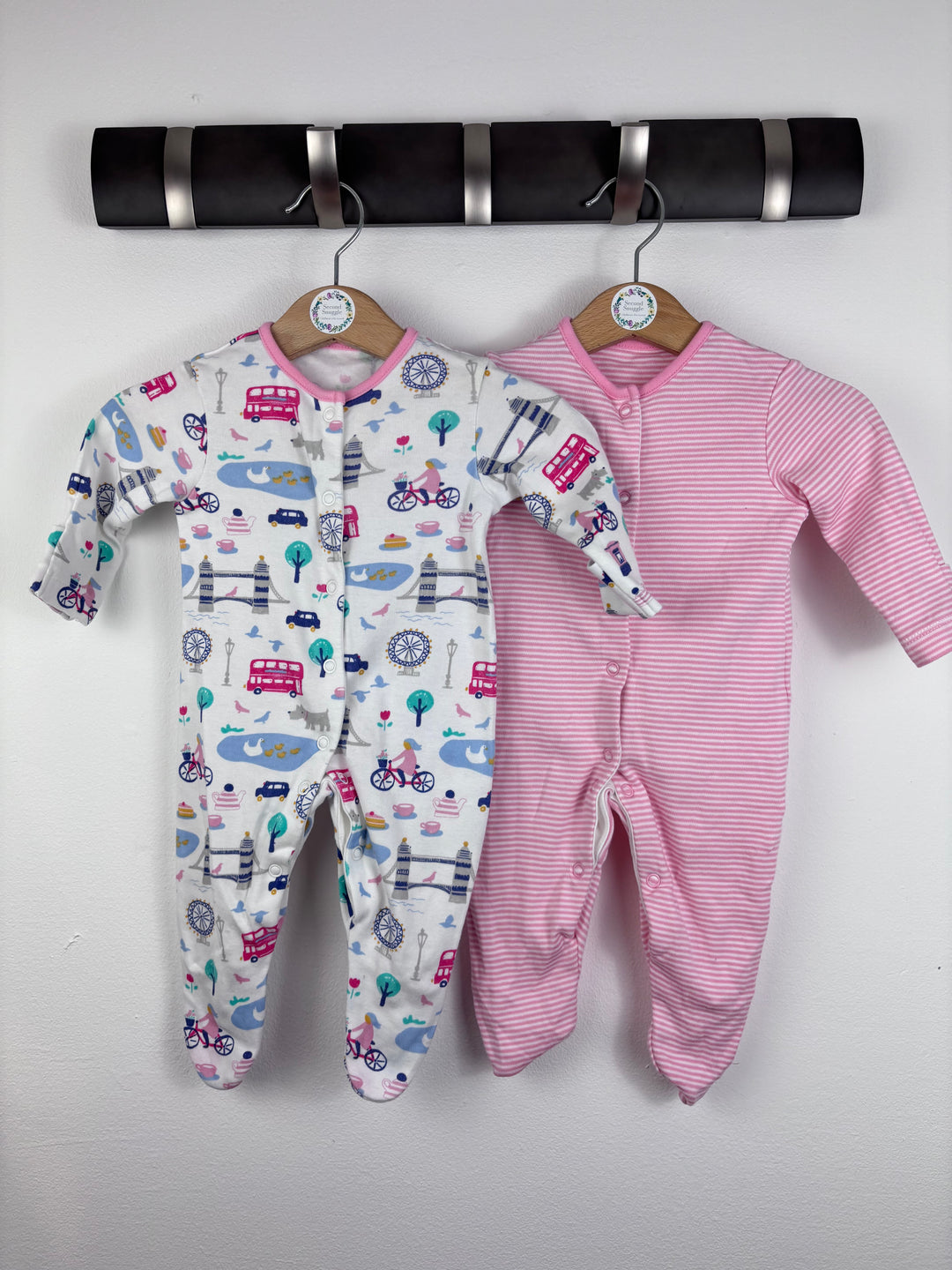 John Lewis Sleepsuits Newborn-Sleepsuits-Second Snuggle Preloved
