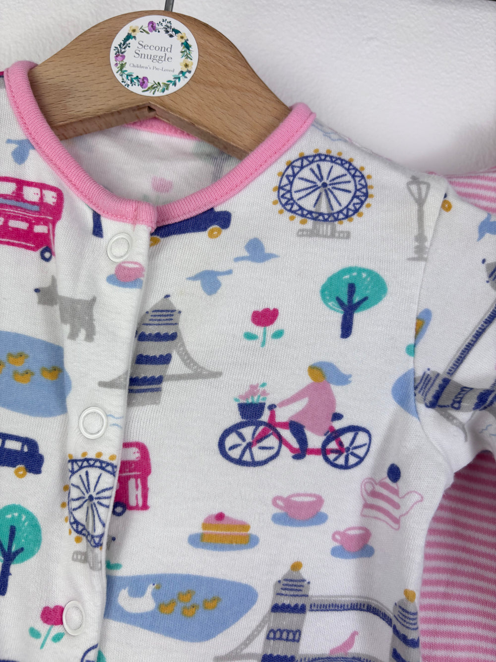 John Lewis Sleepsuits Newborn-Sleepsuits-Second Snuggle Preloved