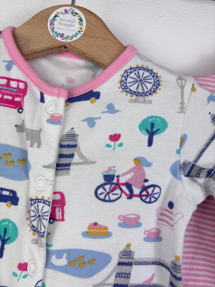 John Lewis Sleepsuits Newborn-Sleepsuits-Second Snuggle Preloved