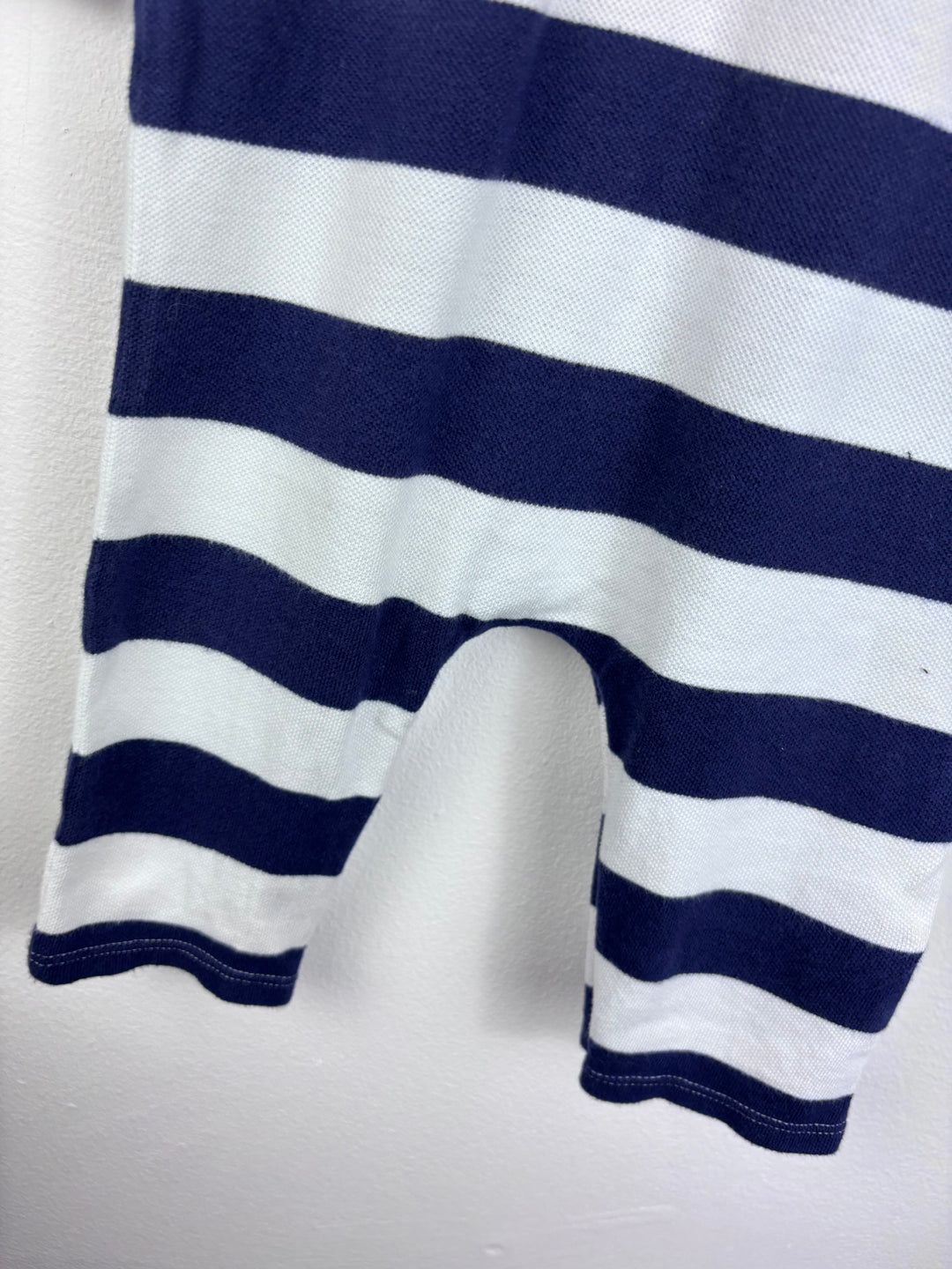 Next Striped Romper 6-9 Months-Rompers-Second Snuggle Preloved