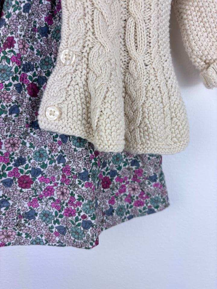 Gap Cardigan and Dress Set 3-6 Months-Dresses-Second Snuggle Preloved