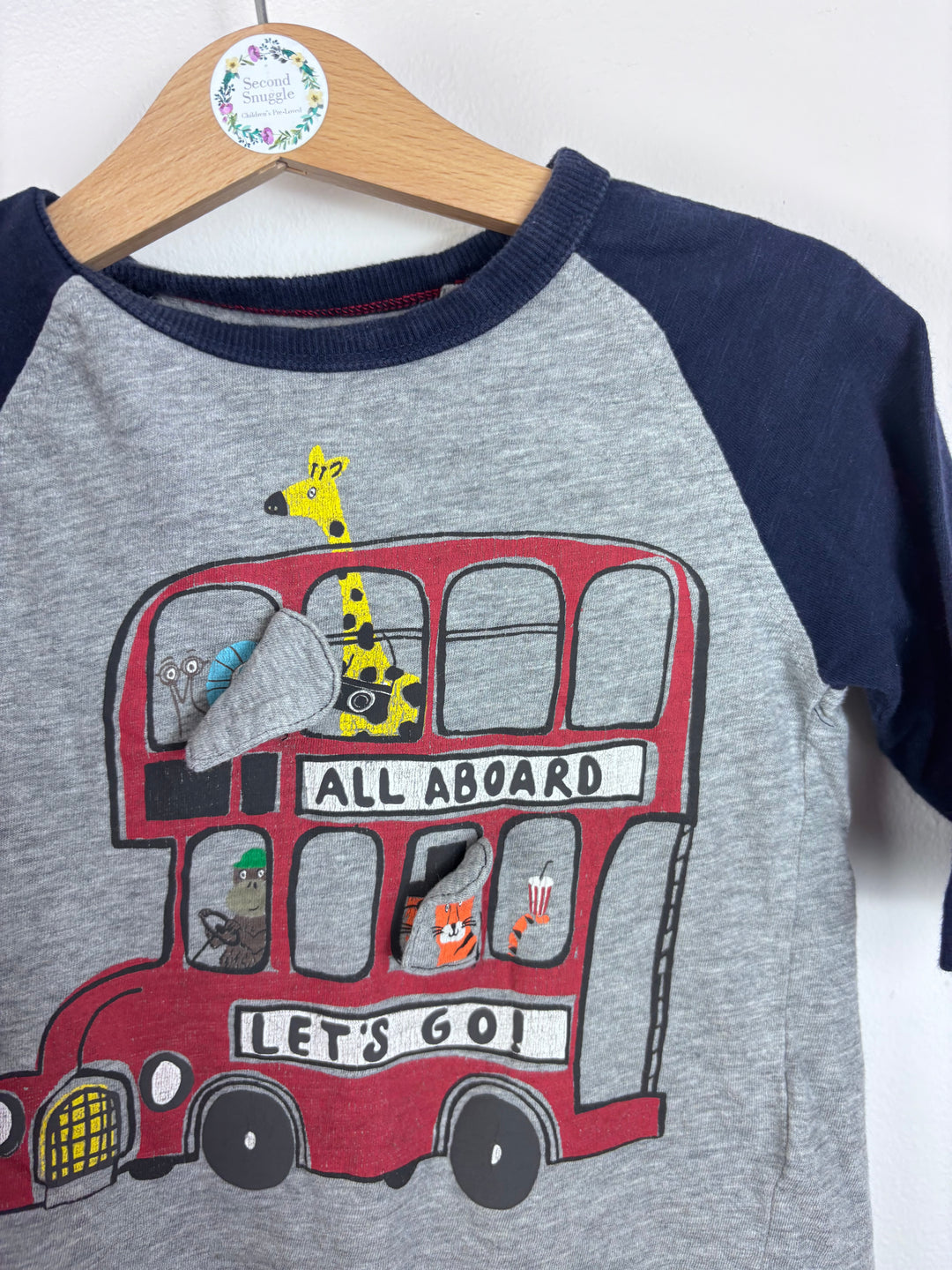 Next Long Sleeve T-Shirts Bundle 6-9 Months-Tops-Second Snuggle Preloved