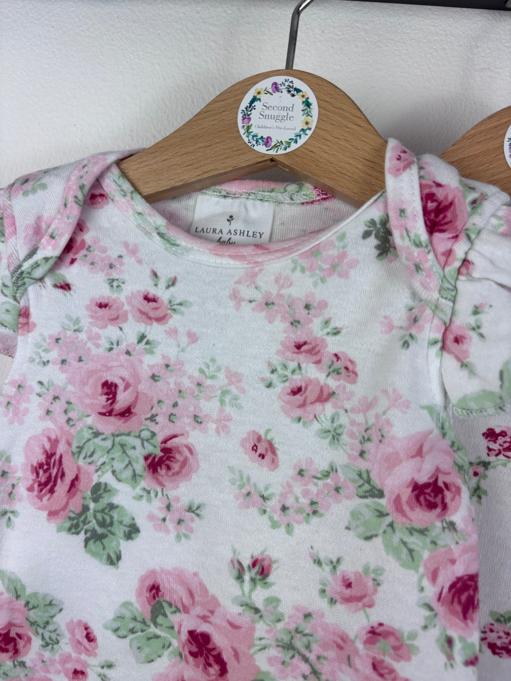 Laura Ashley Bodysuits 0-3 Months-Vests-Second Snuggle Preloved