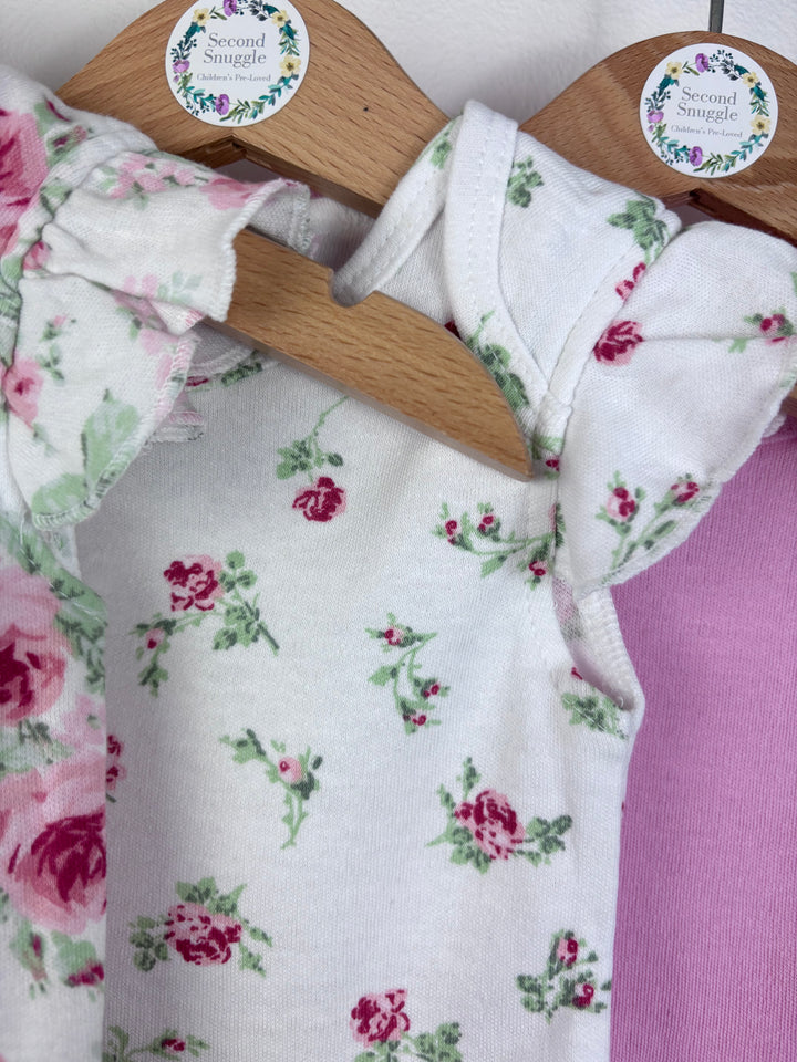 Laura Ashley Bodysuits 0-3 Months-Vests-Second Snuggle Preloved