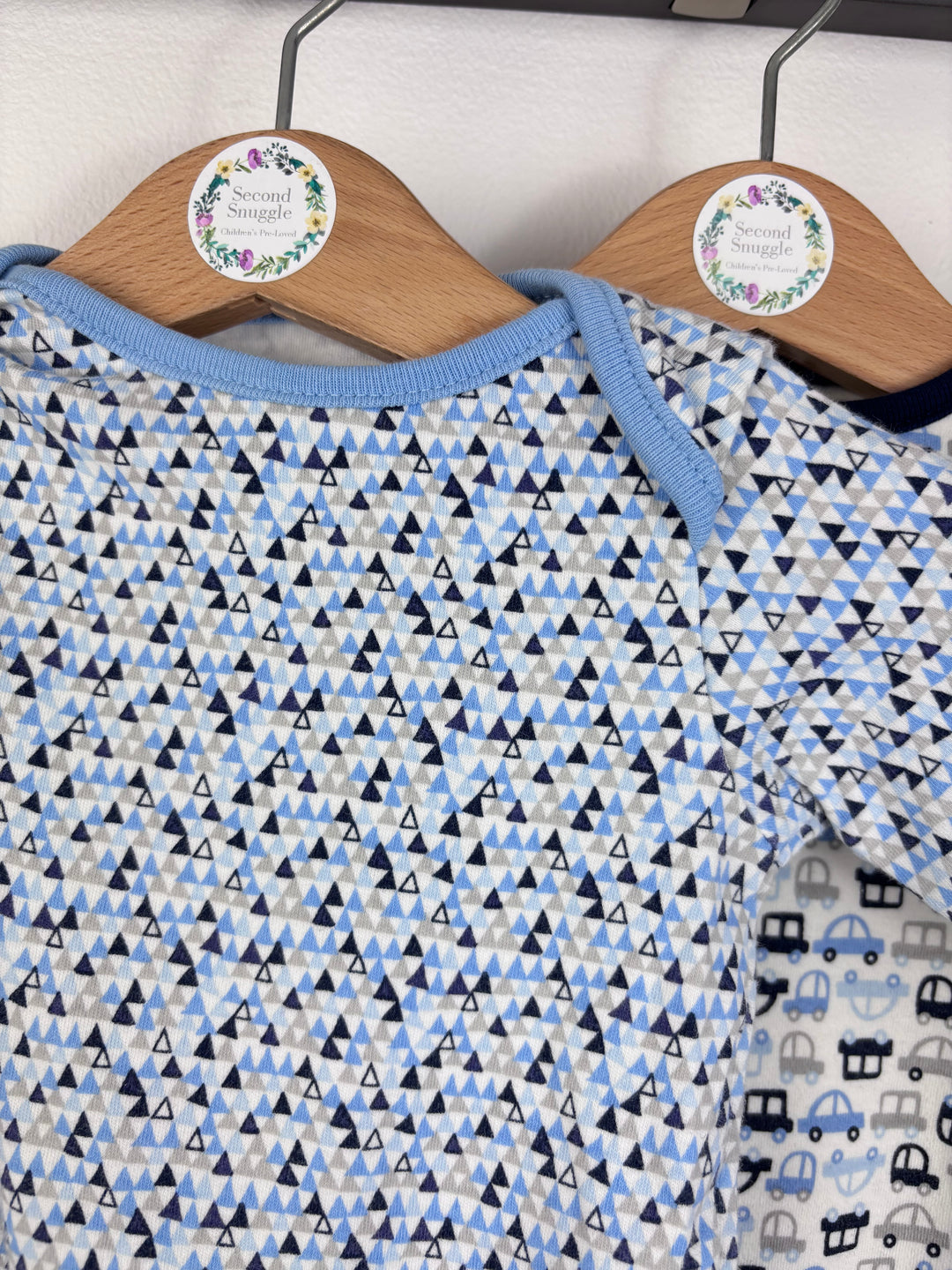 Next Bodysuits Up To 3 Months-Vests-Second Snuggle Preloved