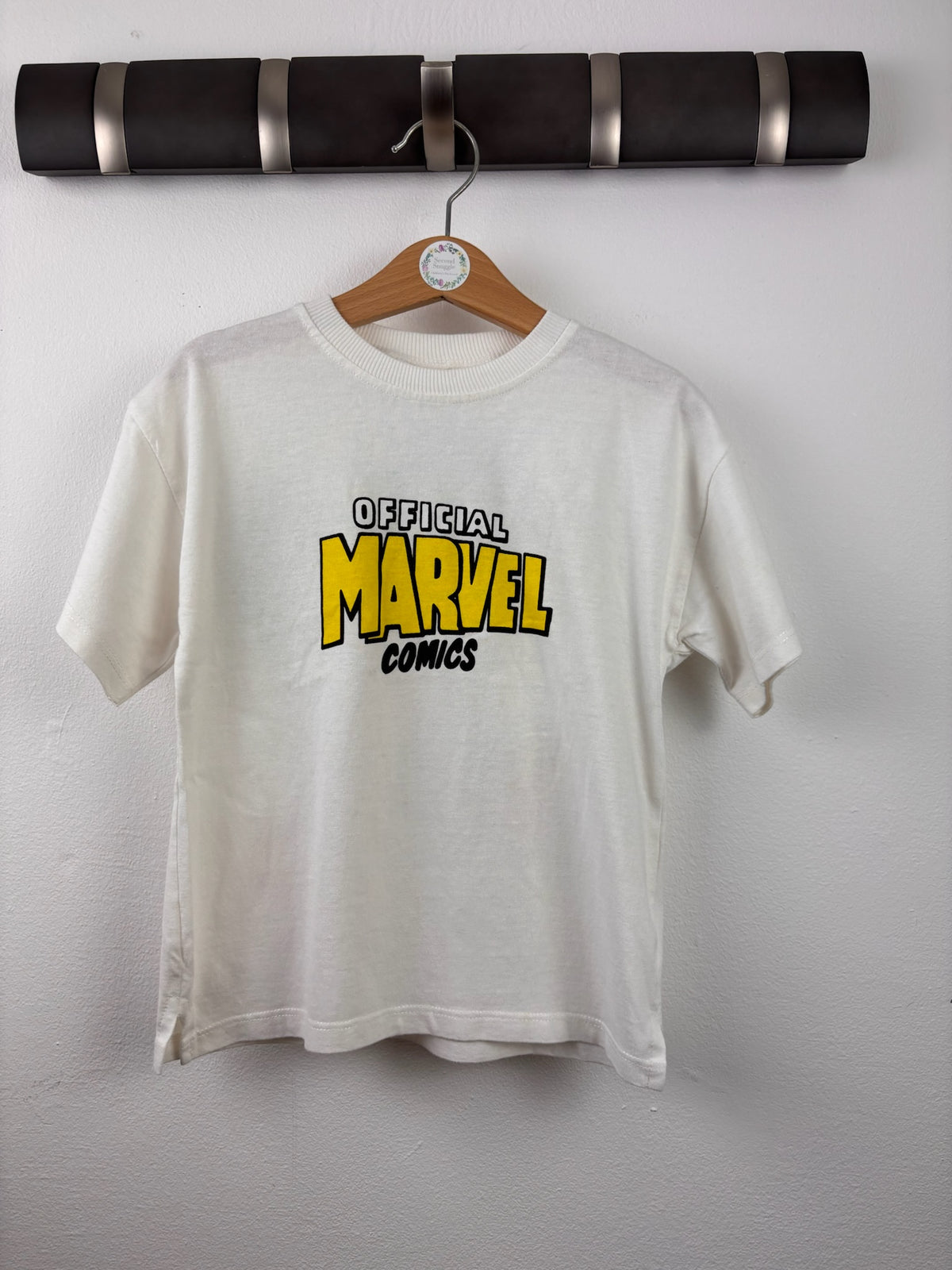 Zara Cream Marvel Comics T-Shirt 4 Years-Tops-Second Snuggle Preloved
