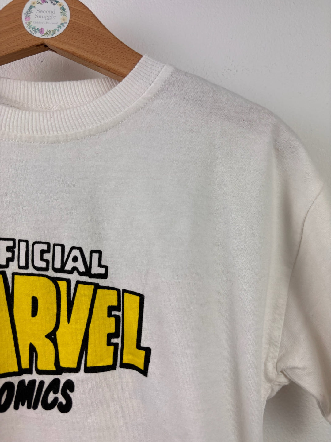 Zara Cream Marvel Comics T-Shirt 4 Years-Tops-Second Snuggle Preloved