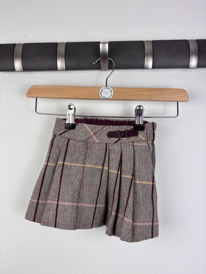 Tu Checked Skirt 12-18 Months-Skirts-Second Snuggle Preloved