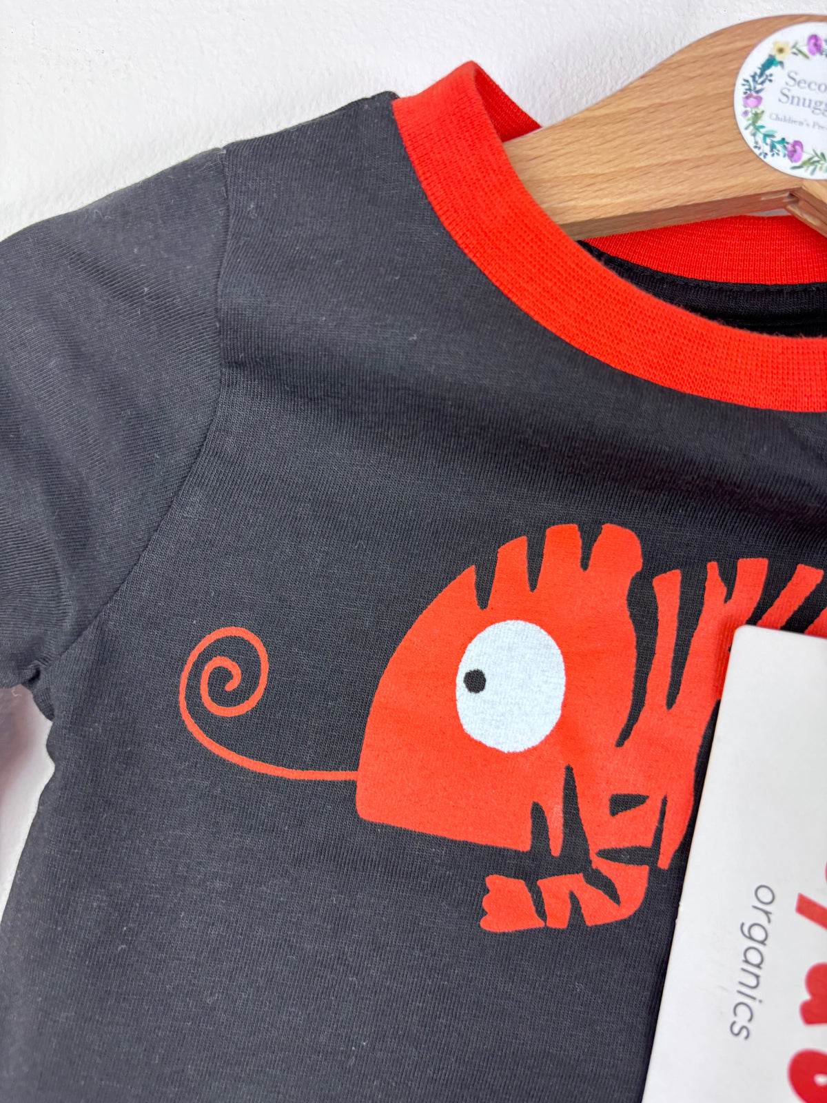 Lucy & Sam Chameleon Top 3-6 Months-Tops-Second Snuggle Preloved