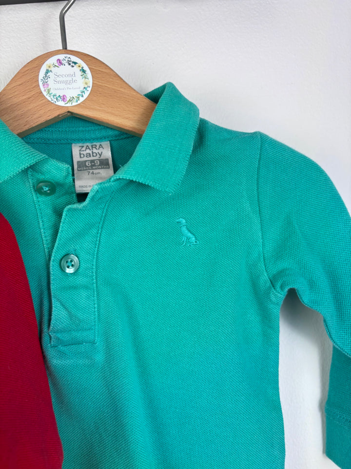 Next & Zara Polo Shirts 6-9 Months-Tops-Second Snuggle Preloved