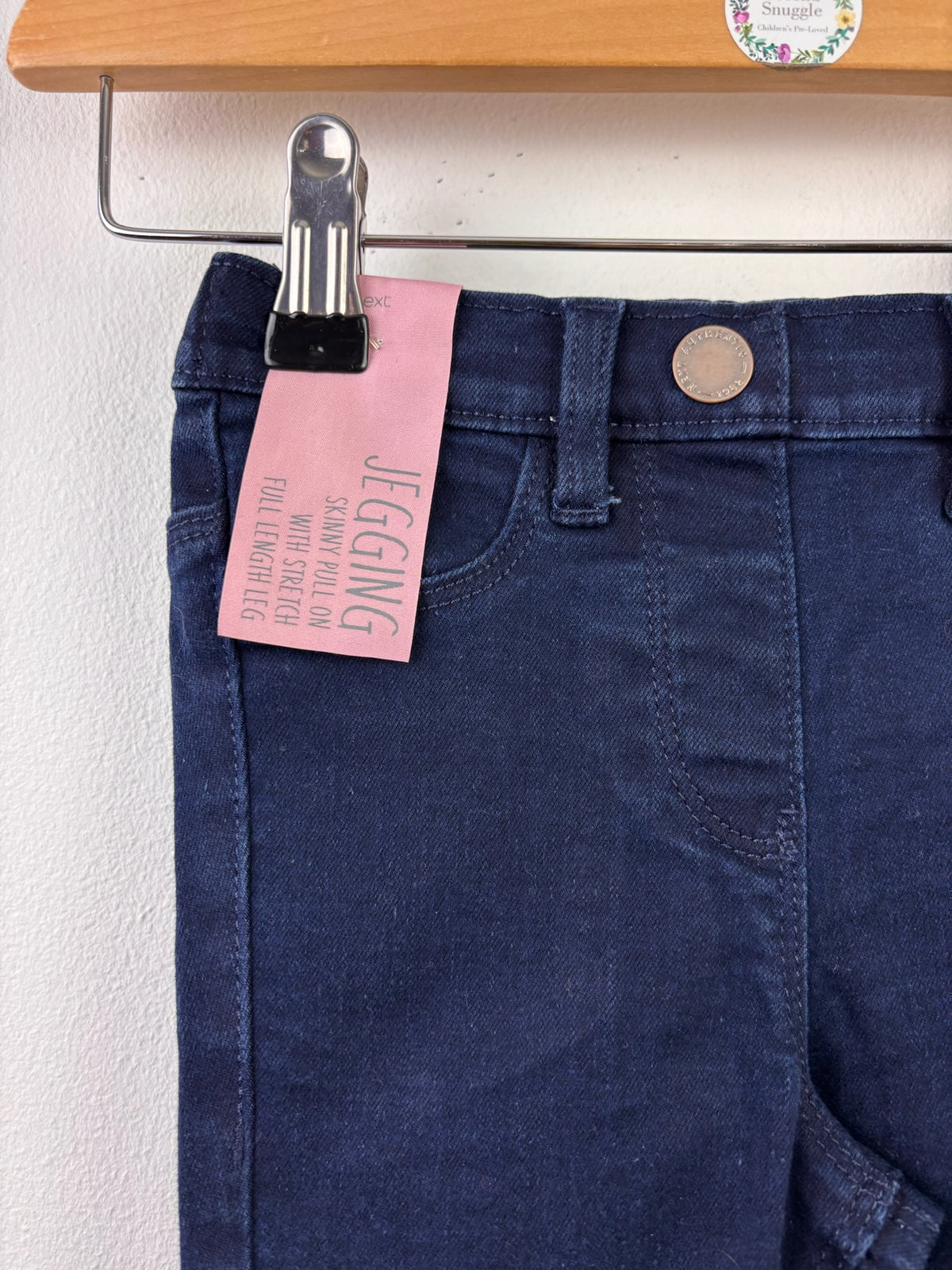 Next Navy Skinny Jeans 4 Years-Trousers-Second Snuggle Preloved