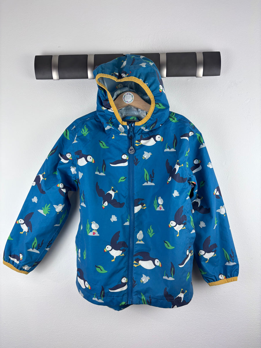 Frugi Puffin Raincoat 6-7 Years-Coats-Second Snuggle Preloved