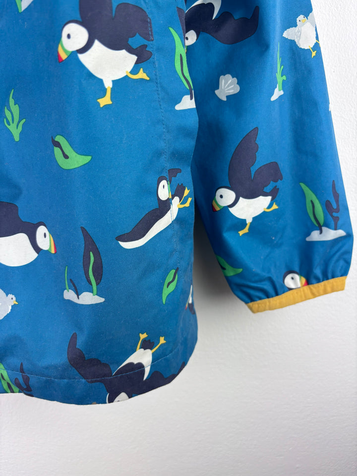 Frugi Puffin Raincoat 6-7 Years-Coats-Second Snuggle Preloved