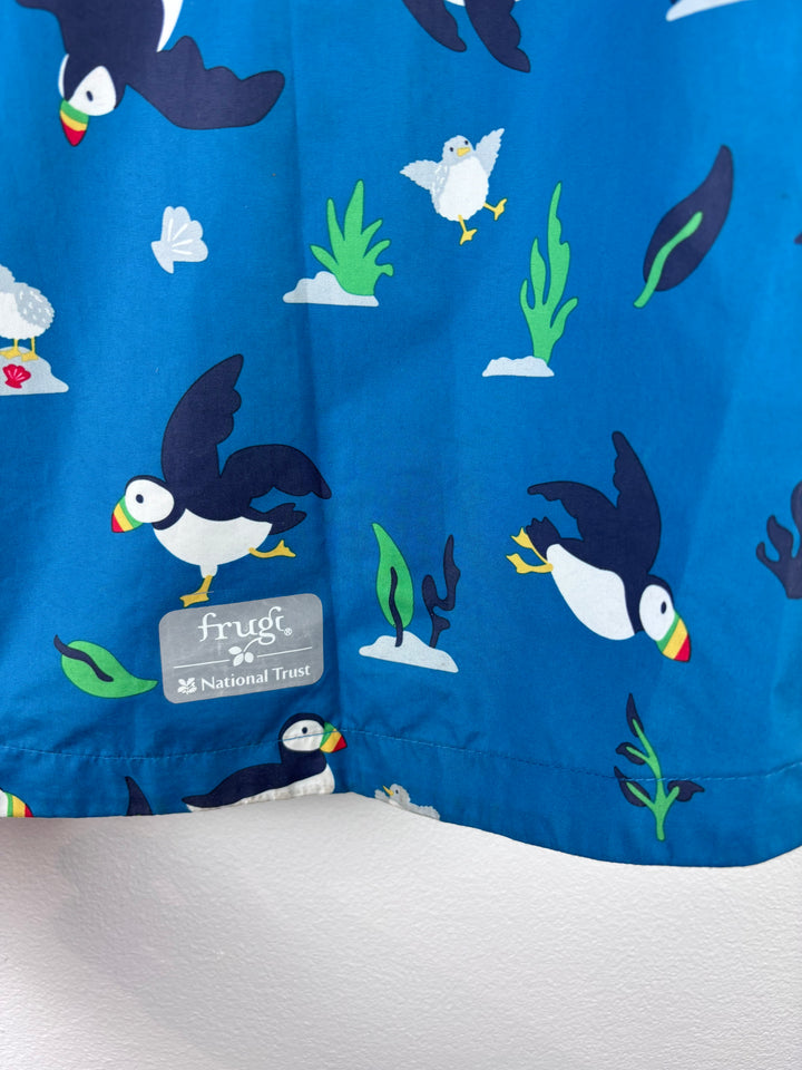 Frugi Puffin Raincoat 6-7 Years-Coats-Second Snuggle Preloved