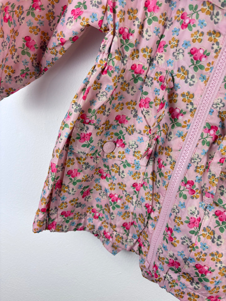 Next Floral Raincoat 12-18 Months-Coats-Second Snuggle Preloved