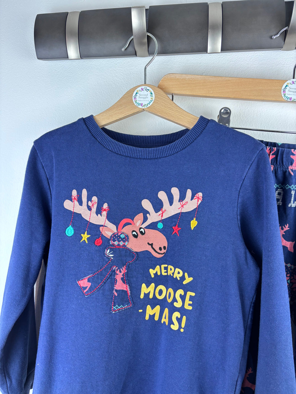 Very Christmas Pyjama Set 5-6 Years-Night Wear-Second Snuggle Preloved