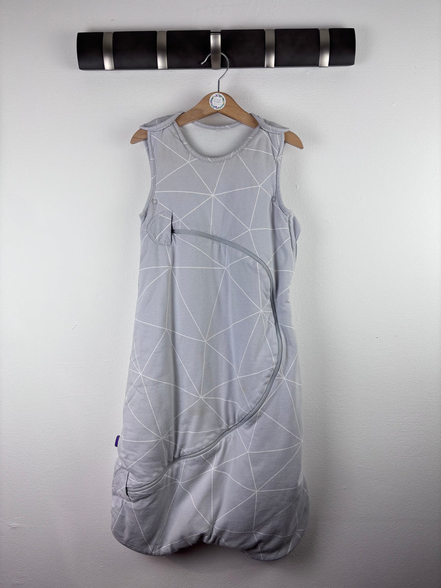 Snuz Grey Sleeping Bag 2.5 Tog 6-18 Months-Sleeping Bags-Second Snuggle Preloved