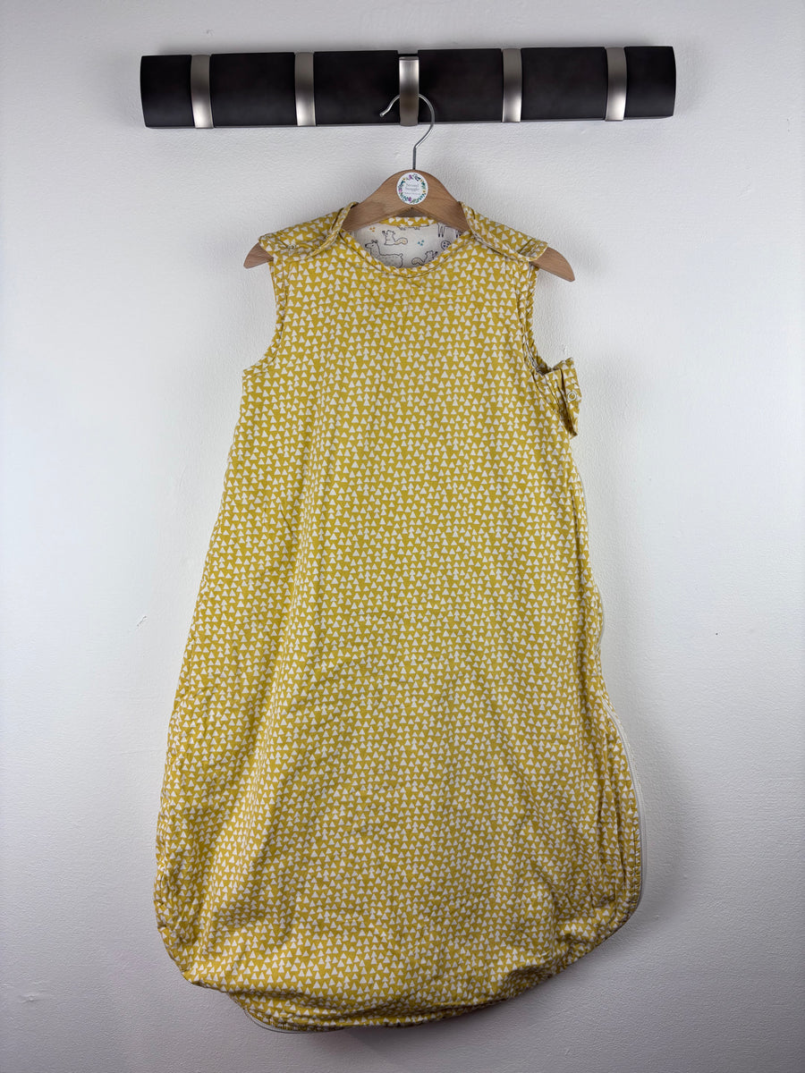 John Lewis Yellow Sleeping Bag 2.5 Tog 6-18 Months-Sleeping Bags-Second Snuggle Preloved